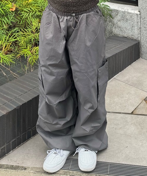 Chiina（チーナ）の「Chiina/ストリート カーゴパンツ ドローコード