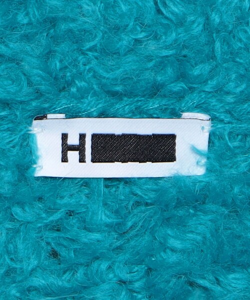 H BEAUTY&YOUTH UNITED ARROWS(エイチビューティーアンドユースユナイテッドアローズ)の「<H>フェザーヤーン ニットプルオーバー(ニット/セーター・レディース・ブラック/ターコイズブルー・FREE)」の15枚目の写真