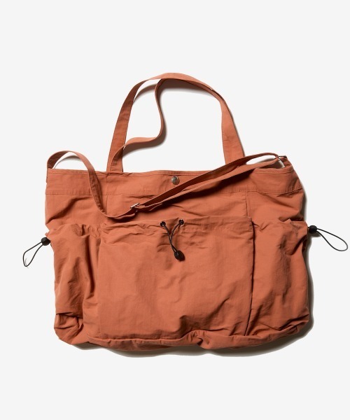 rehacer（レアセル）の「rehacer : 60/40 Cloth Huge Shoulder Bag  / ロクヨンクロス ヒュージ ショルダーバッグ（ショルダーバッグ・メンズ・オリーブ/ブラック/オレンジ・FREE）」の11枚目の写真