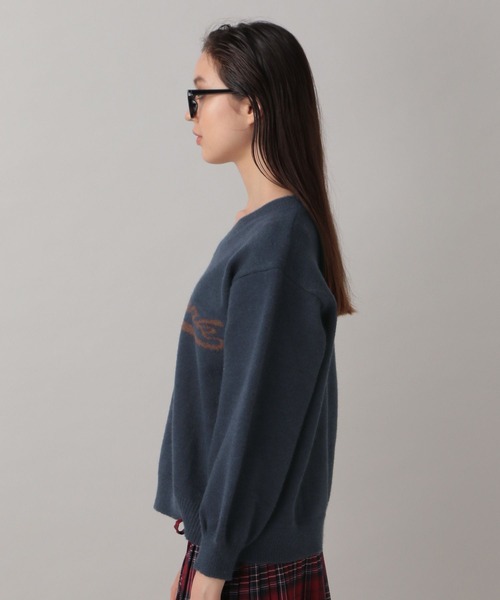 春@値引き交渉⭕️ セール】【2024FW】ロゴVネックニットプルオーバー（ニット