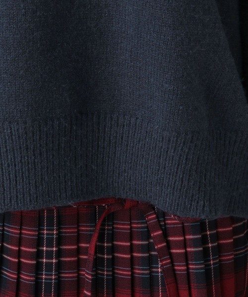 セール】【2024FW】ロゴVネックニットプルオーバー（ニット