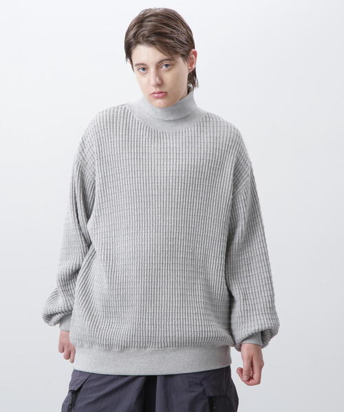 MANASTASH(マナスタッシュ)の「MANASTASH/マナスタッシュ/SNUGGLE SNUG THERMAL TURTLE NECK(Tシャツ/カットソー・メンズ・ホワイト/オレンジ/ブラック/その他17・M/L/S)」の4枚目の写真