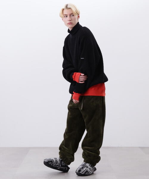 MANASTASH(マナスタッシュ)の「MANASTASH/マナスタッシュ/SNUGGLE SNUG THERMAL TURTLE NECK(Tシャツ/カットソー・メンズ・ホワイト/オレンジ/ブラック/その他17・M/L/S)」の7枚目の写真