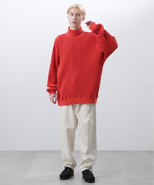 MANASTASH(マナスタッシュ)の「MANASTASH/マナスタッシュ/SNUGGLE SNUG THERMAL TURTLE NECK(Tシャツ/カットソー・メンズ・ホワイト/オレンジ/ブラック/その他17・M/L/S)」の22枚目の写真