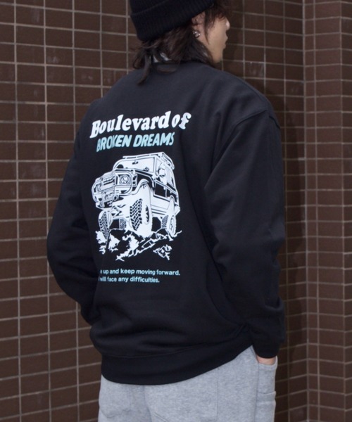 Good Riddance(グッドリダンス)の「【Good Riddance】バックロゴ グラフィック 裏毛 スウェット(スウェット・メンズ・ホワイト/ブラック・XL/L/M)」の9枚目の写真