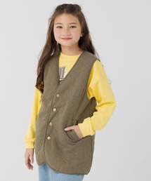 JAM & LINK | ニットキルト ロングベスト(ベスト)