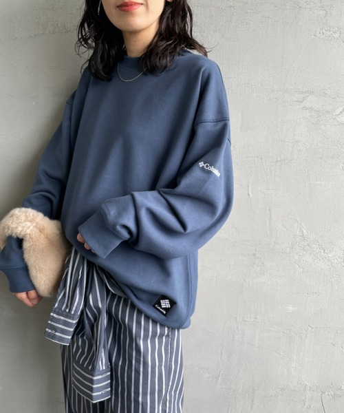 Columbia（コロンビア）の「【WEB限定】[Columbia/コロンビア] ALEXANDER ISLE ヘビーウェイトスウェット（スウェット・レディース・ブラック/グレー/ブルー・M/XL/L）」の3枚目の写真