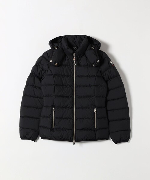 CAPEHORN（ケープホーン）の「CAPE HORN:〈洗濯機可能〉MATT STELLA セミロング フード付き ダウン コート（ダウンジャケット/コート・レディース・ナチュラル/ブラック/ネイビー・44/42）」の2枚目の写真