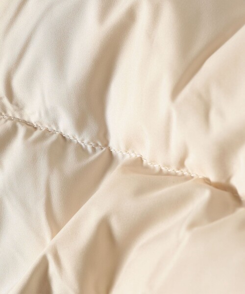 CAPEHORN（ケープホーン）の「CAPE HORN:〈洗濯機可能〉MATT STELLA セミロング フード付き ダウン コート（ダウンジャケット/コート・レディース・ナチュラル/ブラック/ネイビー・44/42）」の17枚目の写真