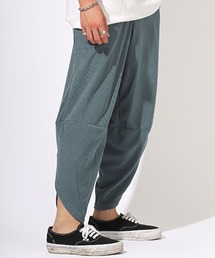 コーデュロイサルエル風パンツ