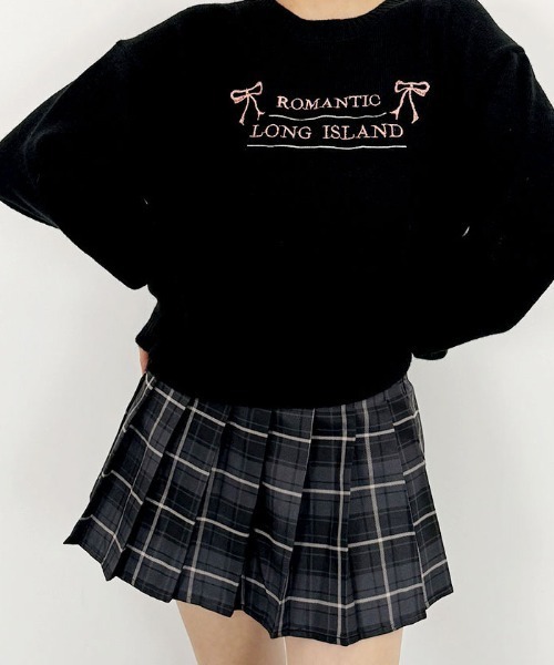 VIVID LADY(ビビッドレディー)の「タータンチェック チェックスカート レディース(スカート・レディース・レッド/グレー・MEDIUM/SMALL)」の4枚目の写真