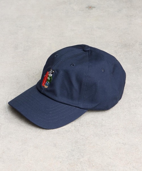 The Endless Summer(エンドレスサマー)の「TES BUHI SURFER EMB LOW CAP / キャップ(キャップ・メンズ・オフホワイト/ダークグリーン/ブルー/ブラック/サックスブルー/チャコール/ピンク系その他2/ベージュ/ネイビー・FREE)」の14枚目の写真