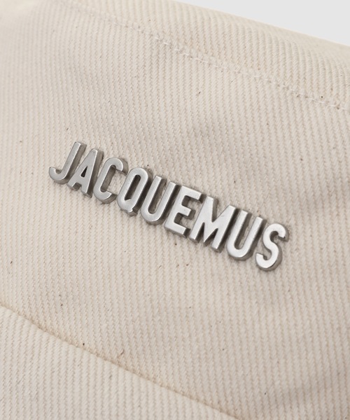 JACQUEMUS(ジャックムス)の「LE BOB GADJO(ハット・レディース・オフホワイト/ブラック・58/60)」の8枚目の写真