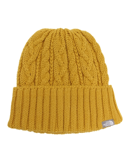 THE NORTH FACE（ザノースフェイス）の「ザ・ノース・フェイス　ニットキャップ　/　ケーブルビーニー（ニットキャップ/ビーニー・メンズ・ダークネイビー/キャメル/ブラック/ミックスグレー/インディゴブルー/ダークグリーン/その他/ホワイト系その他/ブラック系その他/チャコールグレー・FREE）」の9枚目の写真