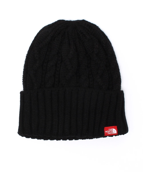 THE NORTH FACE（ザノースフェイス）の「ザ・ノース・フェイス　ニットキャップ　/　ケーブルビーニー（ニットキャップ/ビーニー・メンズ・ダークネイビー/キャメル/ブラック/ミックスグレー/インディゴブルー/ダークグリーン/その他/ホワイト系その他/ブラック系その他/チャコールグレー・FREE）」の3枚目の写真