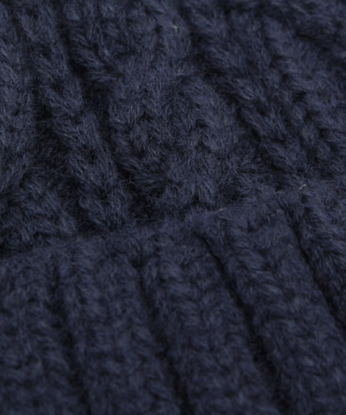 THE NORTH FACE（ザノースフェイス）の「ザ・ノース・フェイス　ニットキャップ　/　ケーブルビーニー（ニットキャップ/ビーニー・メンズ・ダークネイビー/キャメル/ブラック/ミックスグレー/インディゴブルー/ダークグリーン/その他/ホワイト系その他/ブラック系その他/チャコールグレー・FREE）」の14枚目の写真