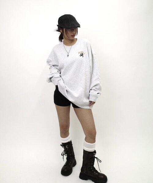 WHO'S WHO gallery(フーズフーギャラリー)の「【UNISEX/ユニセックス】COOPER FACTビリヤードクルー(スウェット・レディース・ネイビー/ライトグレー/ブラック・LARGE/X-LARGE)」の10枚目の写真