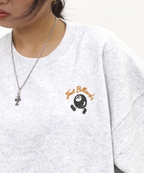 WHO'S WHO gallery(フーズフーギャラリー)の「【UNISEX/ユニセックス】COOPER FACTビリヤードクルー(スウェット・レディース・ネイビー/ライトグレー/ブラック・LARGE/X-LARGE)」の4枚目の写真