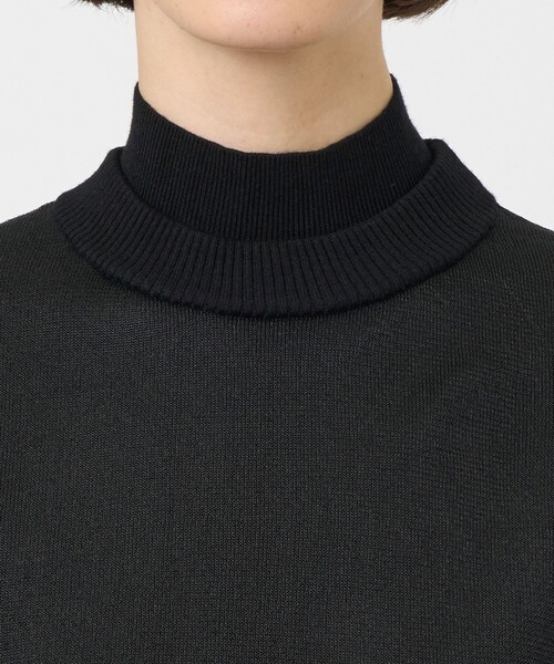 UN3D./アンスリード】SEE THROUGH LAYERED KNIT/レイヤード
