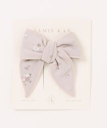 JAMIE KAY（ジェイミーケイ）の「OCリブリボンヘアクリップ Petite Fleur Violet（ネックレス）」