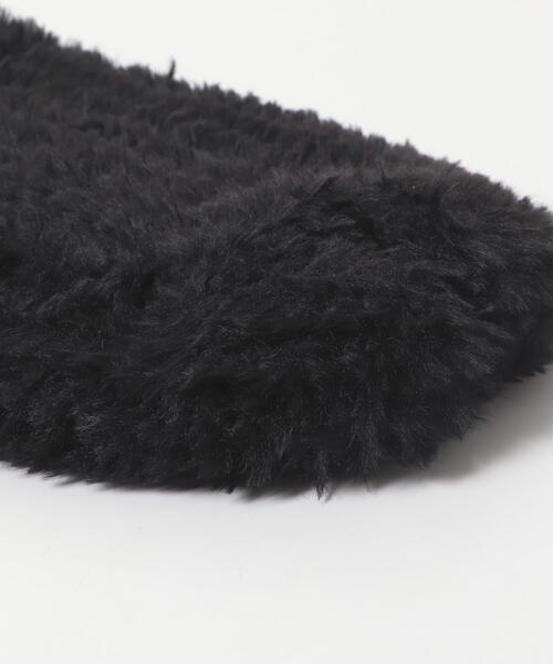 SENSE OF PLACE by URBAN RESEARCH(センスオブプレイスバイアーバンリサーチ)の「シャギーニットキャップ(ニットキャップ/ビーニー・レディース・ブラック/ブラウン系その他・ONE)」の7枚目の写真