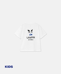 LANVIN en Bleu（ランバンオンブルー）の「【LANVIN en Bleu ESSENTIAL】KIDS INNOCENTS / バックプリント ”マリー” Tシャツ（Tシャツ/カットソー）」