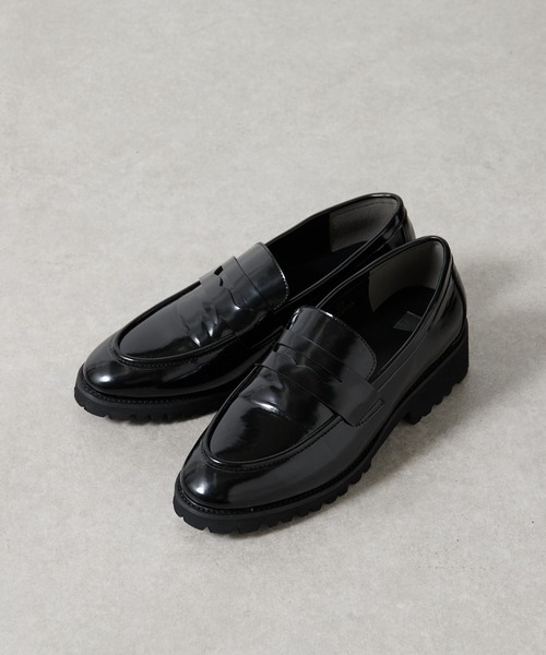 COLONY 2139(コロニートゥーワンスリーナイン)の「コインローファー(ローファー・レディース・ブラウン/ブラック・MEDIUM/LARGE)」の4枚目の写真