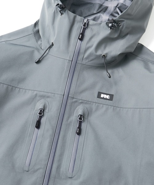 FTC(エフティーシー)の「PERTEX 3L SHELL JACKET(ナイロンジャケット・メンズ・チャコールグレー/ブラック・MEDIUM/LARGE/X-LARGE)」の8枚目の写真