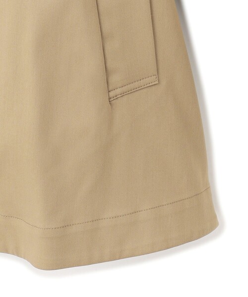 UNFILO（アンフィーロ）の「ショート トレンチコート（トレンチコート・レディース・ネイビー系/黄土色系/ベージュ系・MEDIUM/SMALL/LARGE）」の9枚目の写真