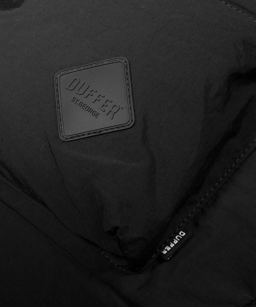 The DUFFER of ST.GEORGE(ザダファーオブセントジョージ)の「〔BLACK LABEL〕GYM BACKPACK:ジム バックパック リュック(バックパック/リュック・メンズ・ブラック・F)」の8枚目の写真