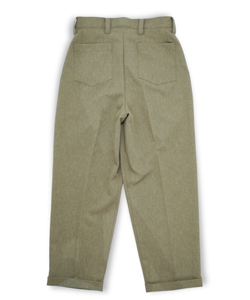 ohta(オータ)の「【ohta 】khaki pleats pants(スラックス・メンズ・カーキ・1)」の6枚目の写真