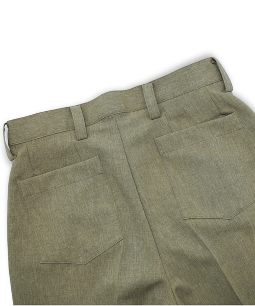 ohta(オータ)の「【ohta 】khaki pleats pants(スラックス・メンズ・カーキ・1)」の7枚目の写真