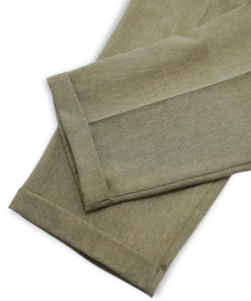 ohta(オータ)の「【ohta 】khaki pleats pants(スラックス・メンズ・カーキ・1)」の8枚目の写真