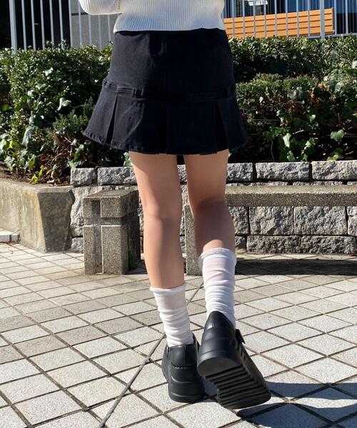 WEGO（ウィゴー）の「WEGO/【25年春夏新作】厚底ハトメワンストラップシューズ（ドレスシューズ・レディース・ブラック・MEDIUM/LARGE）」の18枚目の写真