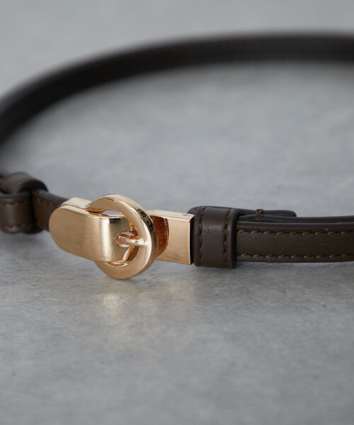 un dix cors（アンディコール）の「スライド式マグネットベルト（ベルト・レディース・ブラック/ブラウン・FREE）」の9枚目の写真