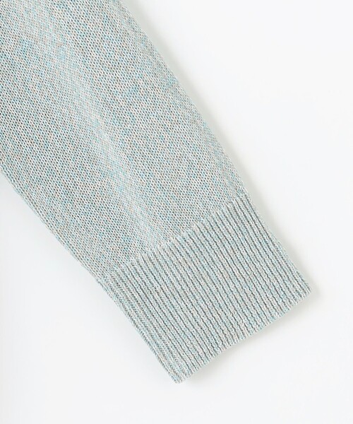 J.PRESS(ジェイプレス)の「【洗える】GIMA COTTON ミックスカラー Vネック ニット(ニット/セーター・レディース・グレー系3/ライトグリーン系3/イエロー系3・T13/T15)」の13枚目の写真