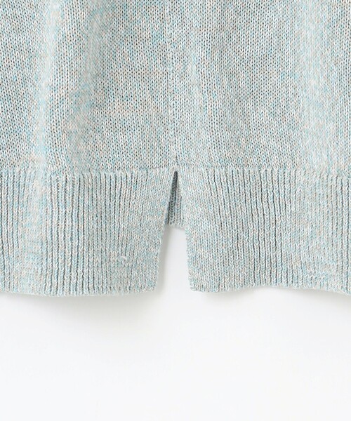 J.PRESS(ジェイプレス)の「【洗える】GIMA COTTON ミックスカラー Vネック ニット(ニット/セーター・レディース・グレー系3/ライトグリーン系3/イエロー系3・T13/T15)」の15枚目の写真