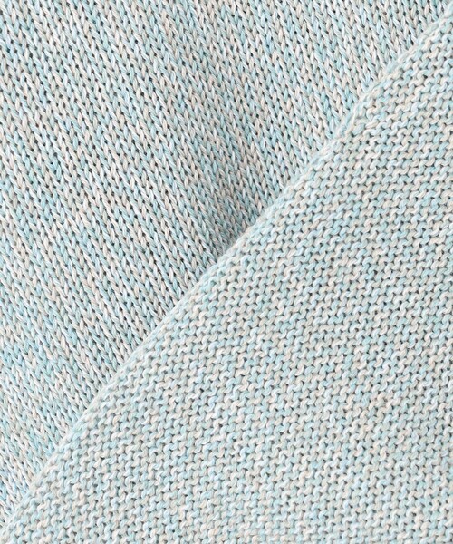 J.PRESS(ジェイプレス)の「【洗える】GIMA COTTON ミックスカラー Vネック ニット(ニット/セーター・レディース・グレー系3/ライトグリーン系3/イエロー系3・T13/T15)」の16枚目の写真