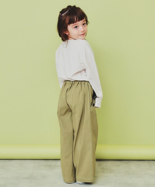 THE SHOP TK (ザ ショップ ティーケー )の「【110-160】のびーるマリンパンツ/洗濯機OK・ママとおそろい風(その他パンツ・キッズ・ネイビー系1/オリーブ/ナチュラル・11/12/13/14/15 /16)」の6枚目の写真