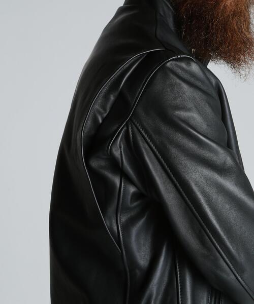 Schott（ショット）の「Schott/ショット/641 RIDERS/641ライダース（ライダースジャケット・メンズ・ブラック・34/36/44/46/38/42/40）」の12枚目の写真