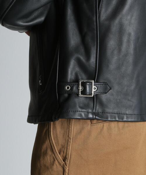 Schott（ショット）の「Schott/ショット/641 RIDERS/641ライダース（ライダースジャケット・メンズ・ブラック・34/36/44/46/38/42/40）」の13枚目の写真