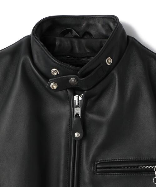 Schott（ショット）の「Schott/ショット/641 RIDERS/641ライダース（ライダースジャケット・メンズ・ブラック・34/36/44/46/38/42/40）」の18枚目の写真