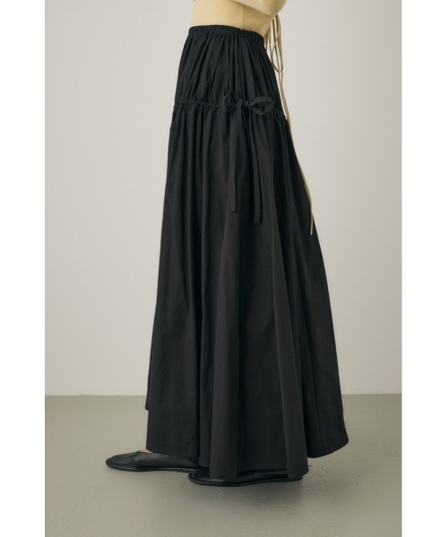 M_（エムアンダーバー）の「【M_】【セットアップ対応】GATHERRING スカート（スカート・レディース・ブラック/マルチ・1/2）」の8枚目の写真