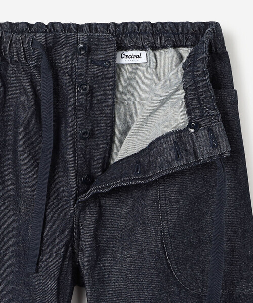 ORCIVAL（オーシバル）の「ORCIVAL | デニム イージーパンツ WOMEN（デニムパンツ・レディース・インディゴブルー・1）」の6枚目の写真