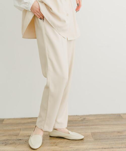 ITEMS URBANRESEARCH（アイテムズ アーバンリサーチ）の「ペプラムブラウス×パンツ3セット（セットアップ・レディース・ブラック/モカ/ホワイト系その他・FREE）」の12枚目の写真