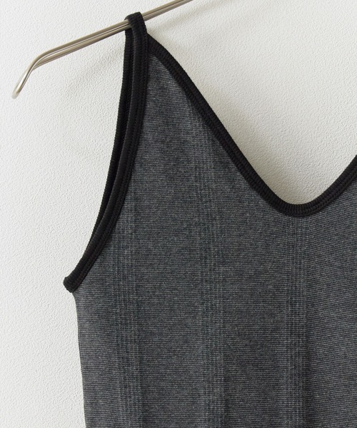 MILLER(ミラー)の「R.P.miller/ミラー Prib Cami tank タンクトップ 2026新作 再入荷 夏服(タンクトップ・レディース・レッド系/ネイビー系/ストーン/グリーン/ネイビー/レッド系1/ブルー/ブラック・FREE)」の9枚目の写真