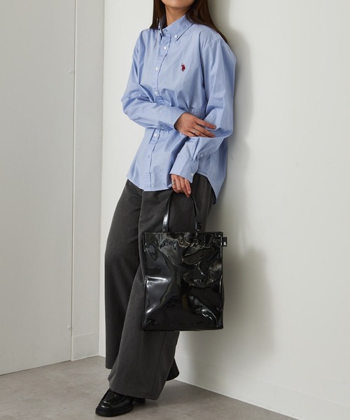 ROOTOTE(ルートート)の「【ROOTOTE】トートバッグ LT.アーキャトル.Classic-B(トートバッグ・レディース・ゴールド/ネイビー/ブラック系1/シルバー/ブラック・FREE)」の20枚目の写真
