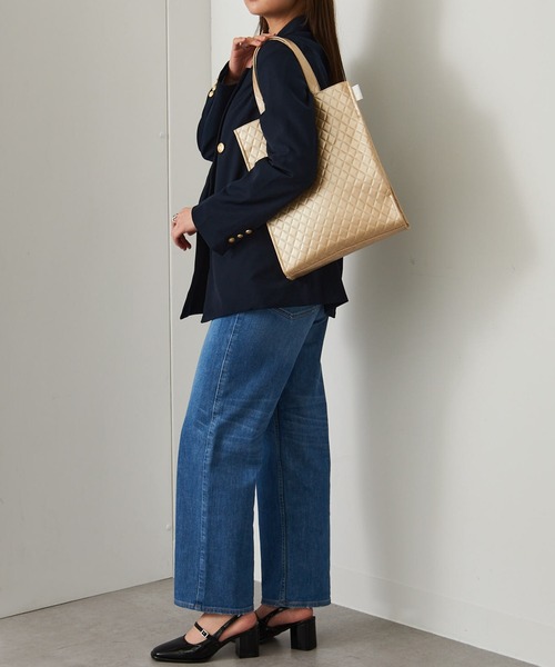 ROOTOTE(ルートート)の「【ROOTOTE】トートバッグ LT.アーキャトル.Classic-B(トートバッグ・レディース・ゴールド/ネイビー/ブラック系1/シルバー/ブラック・FREE)」の9枚目の写真
