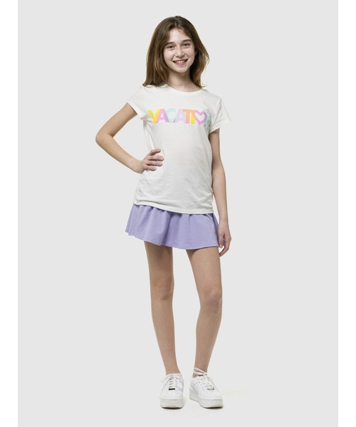 GAP(ギャップ)の「イージーミニスカート・スコート (キッズ)(スカート・キッズ・マルチ/パープル・120cm/140cm/130cm/160cm/110cm/150cm)」の5枚目の写真