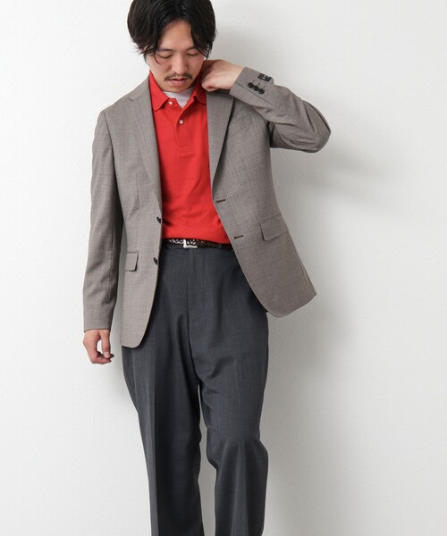 NOLLEY’S（ノーリーズ）の「《ビジカジ対応》IMPORT FABRIC JACKET 25SS（テーラードジャケット・メンズ・ネイビー/チャコールグレー/ベージュ系その他・L/M/S/XL）」の13枚目の写真